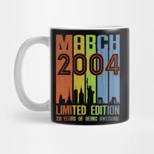 March 2004 20 Years Of Being Awesome Limited Edition Mug